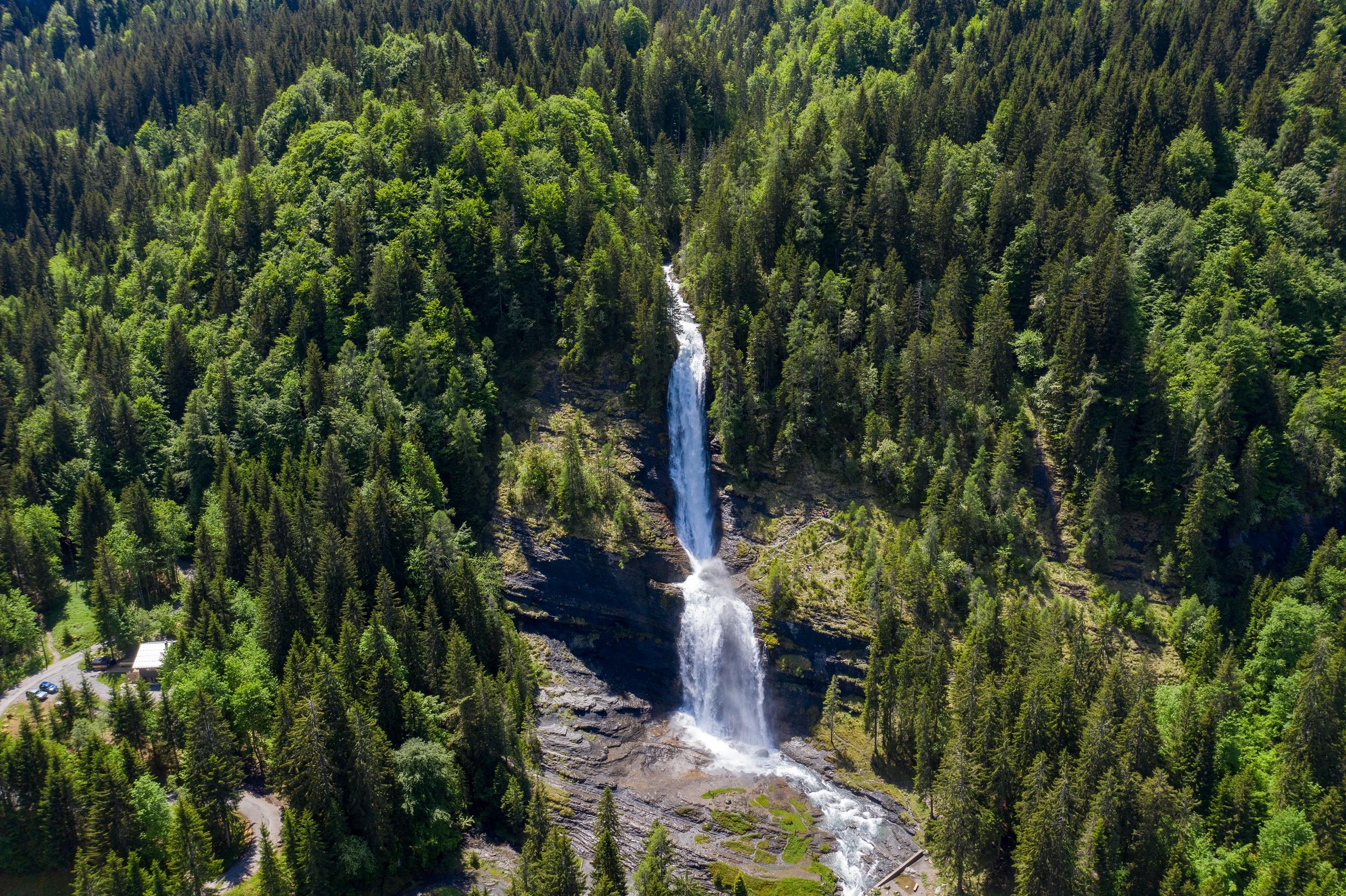 France Alpes Cascade du Rouget