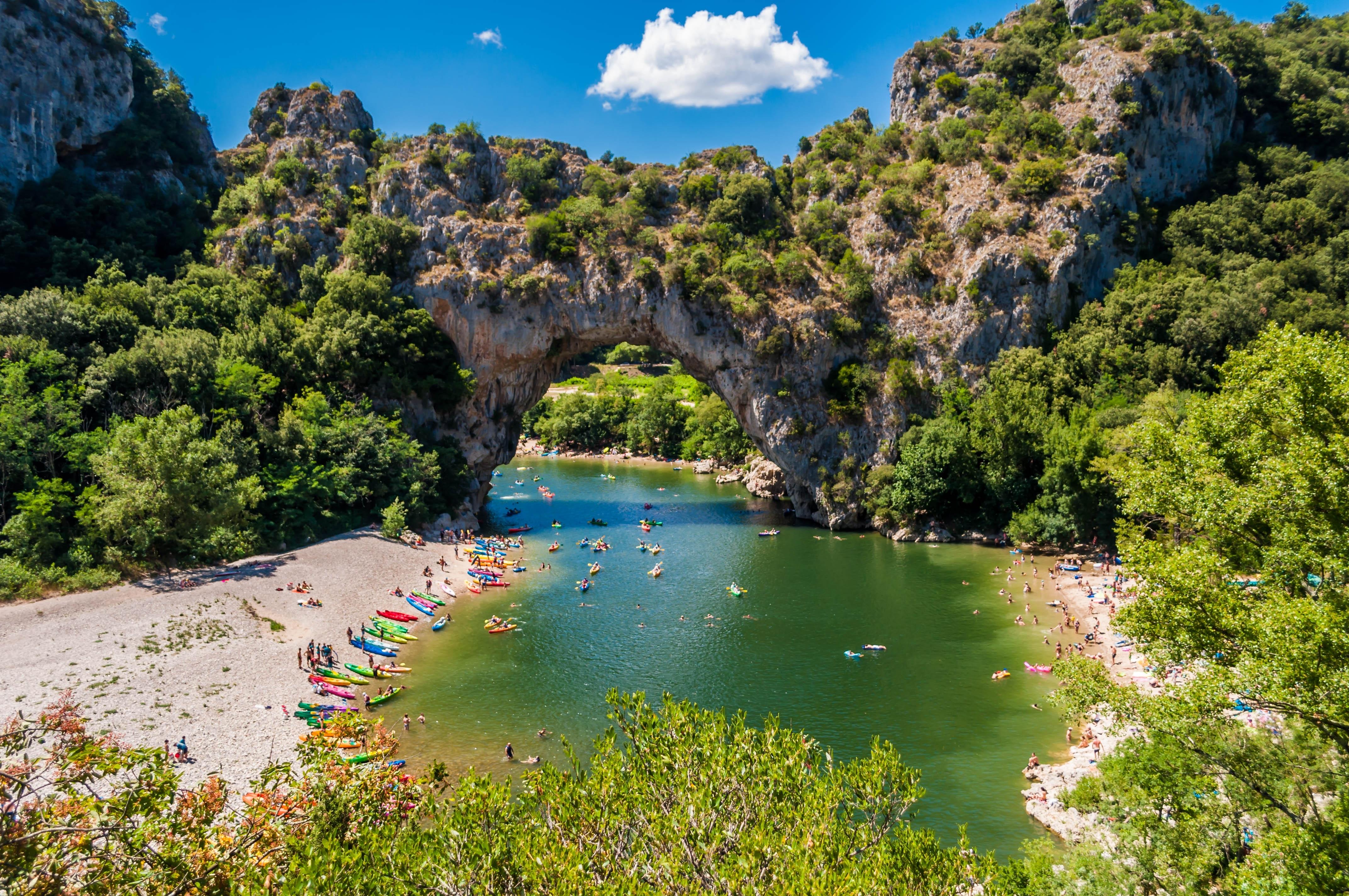 Frankreich Ardèche Vallon-Pont-d'Arc