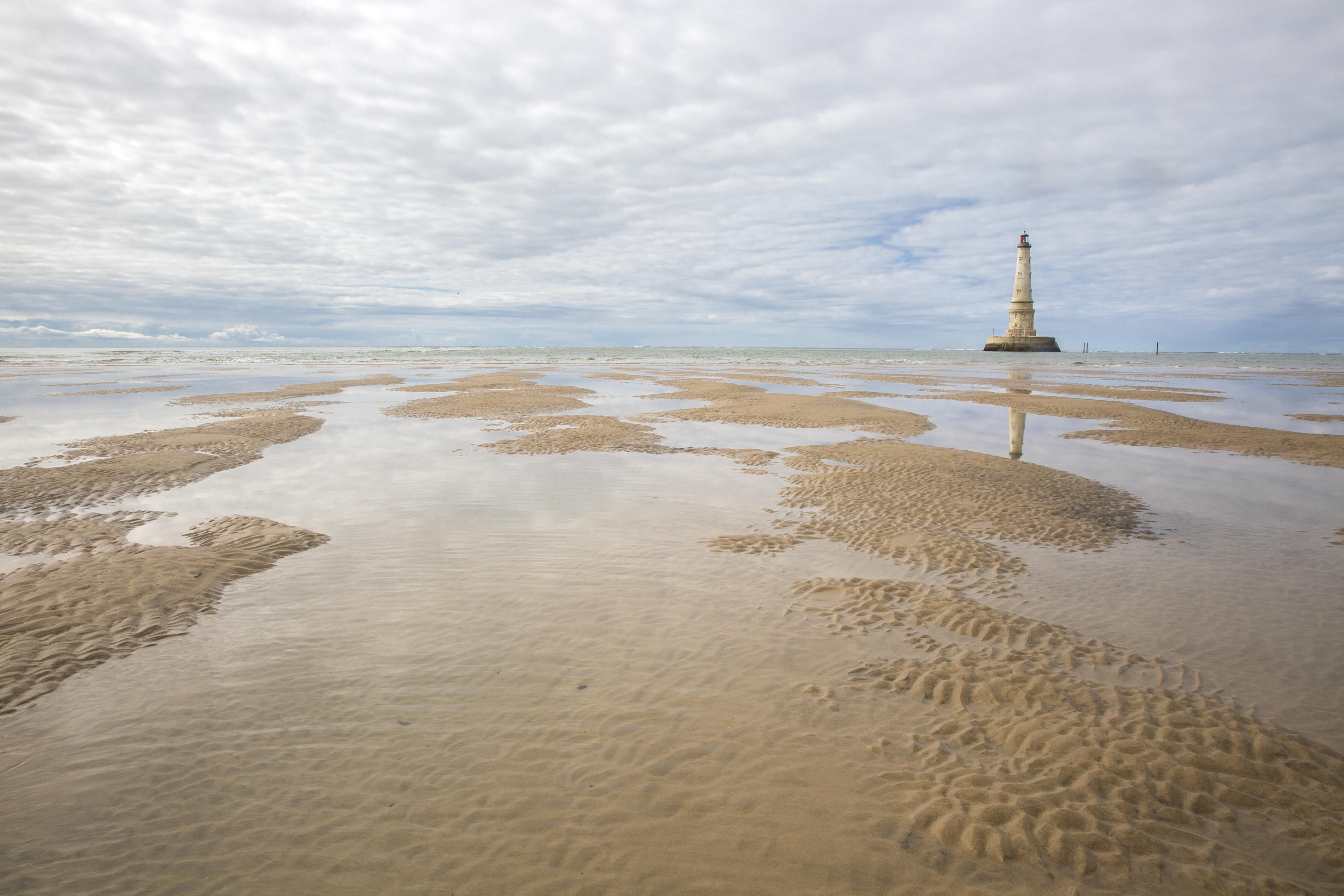 Frankreich Gironde Mündung der Gironde