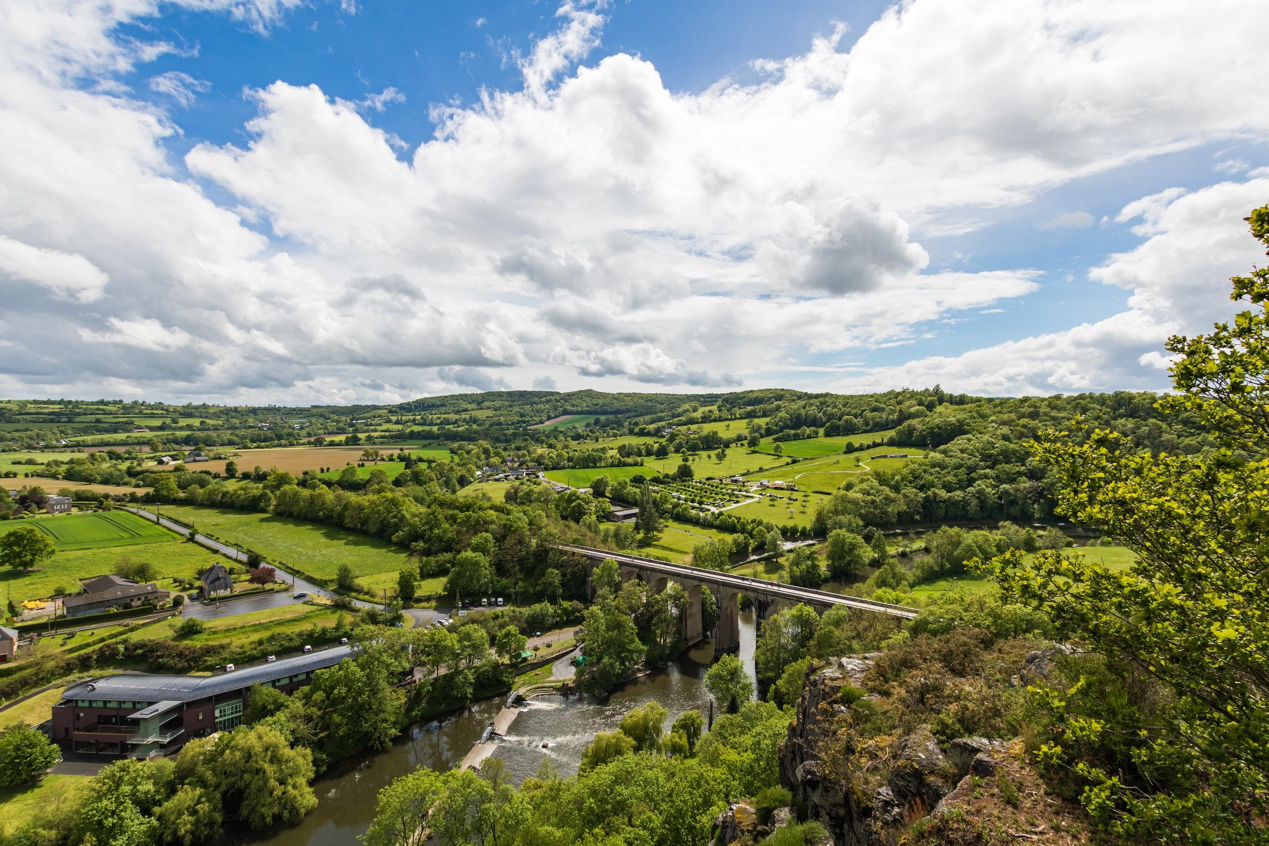 Normannische Schweiz Orne Fluss