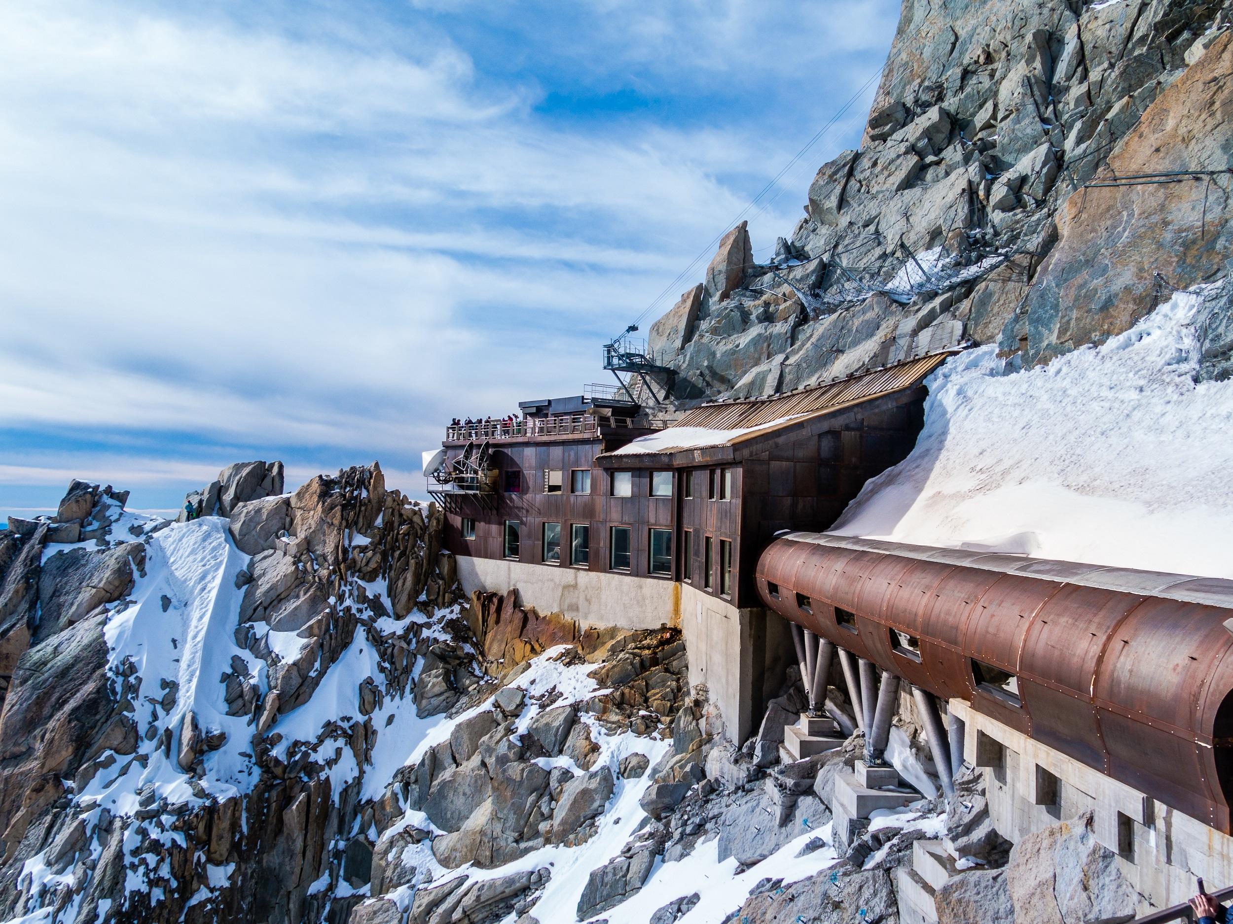Frankreich Savoie Haute Aiguille du Midi