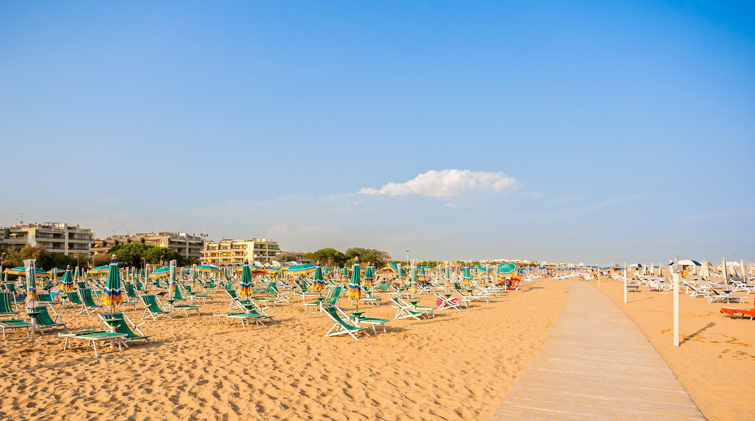 bibione strand