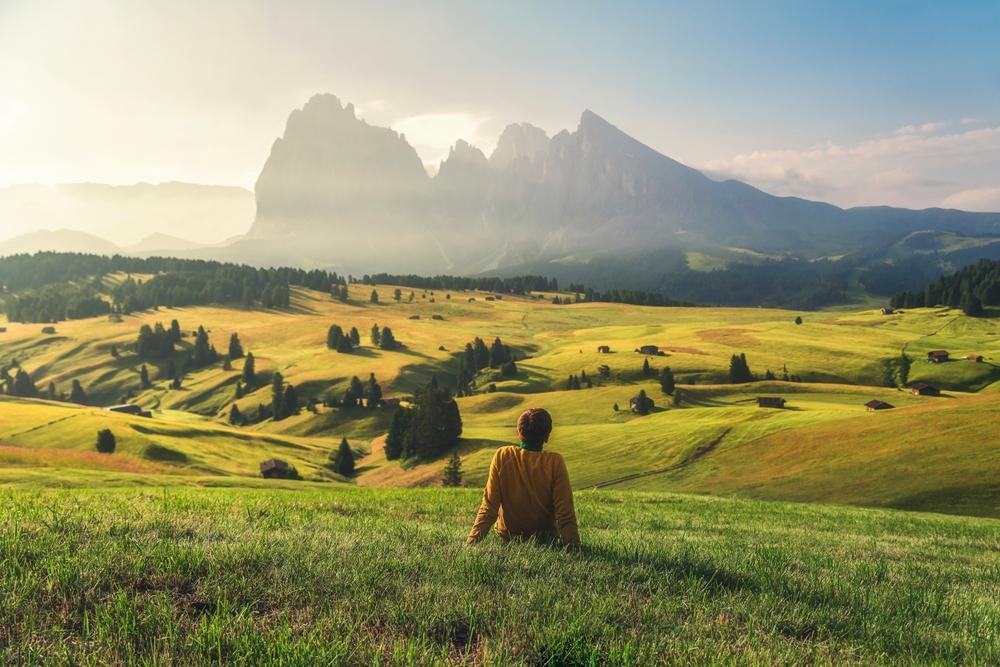 Italie Dolomites Alpe di Siusi
