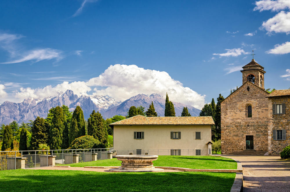 Italy - Lake Como Piona Abbey