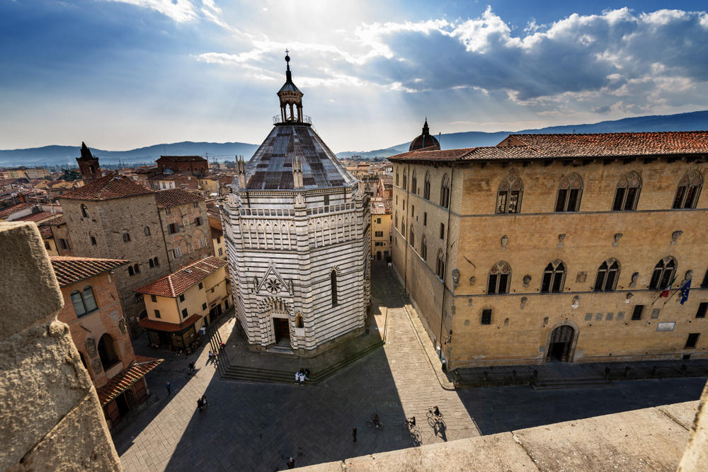 Italy - Piazza Duomo in Pistoia