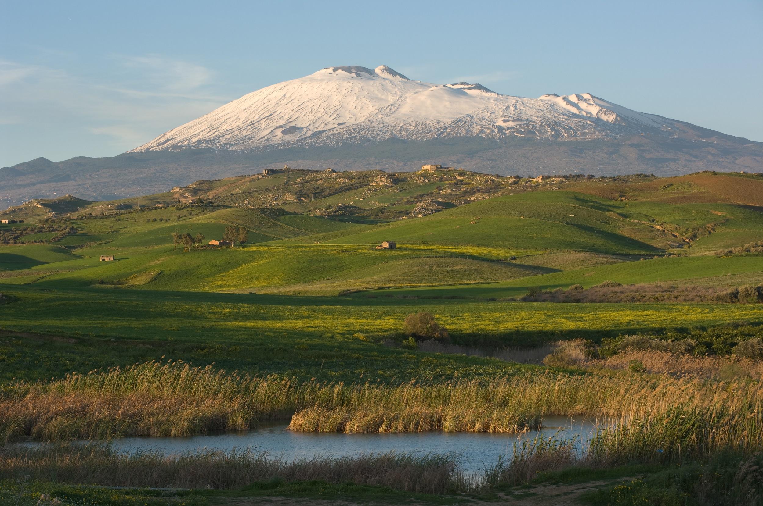 Italië Sicilië Vulkaan Etna