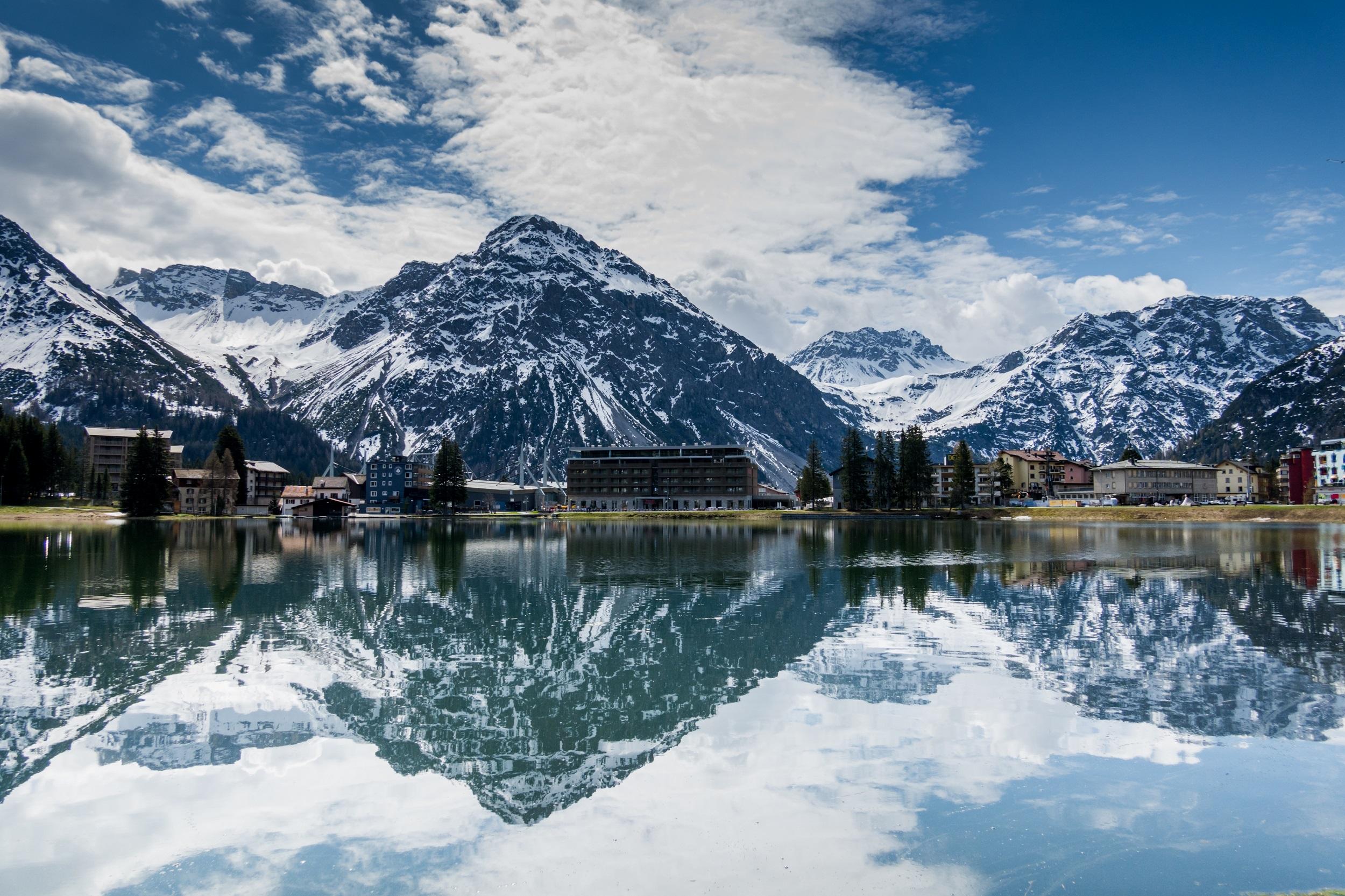 Schweiz Mittelbünden Arosa